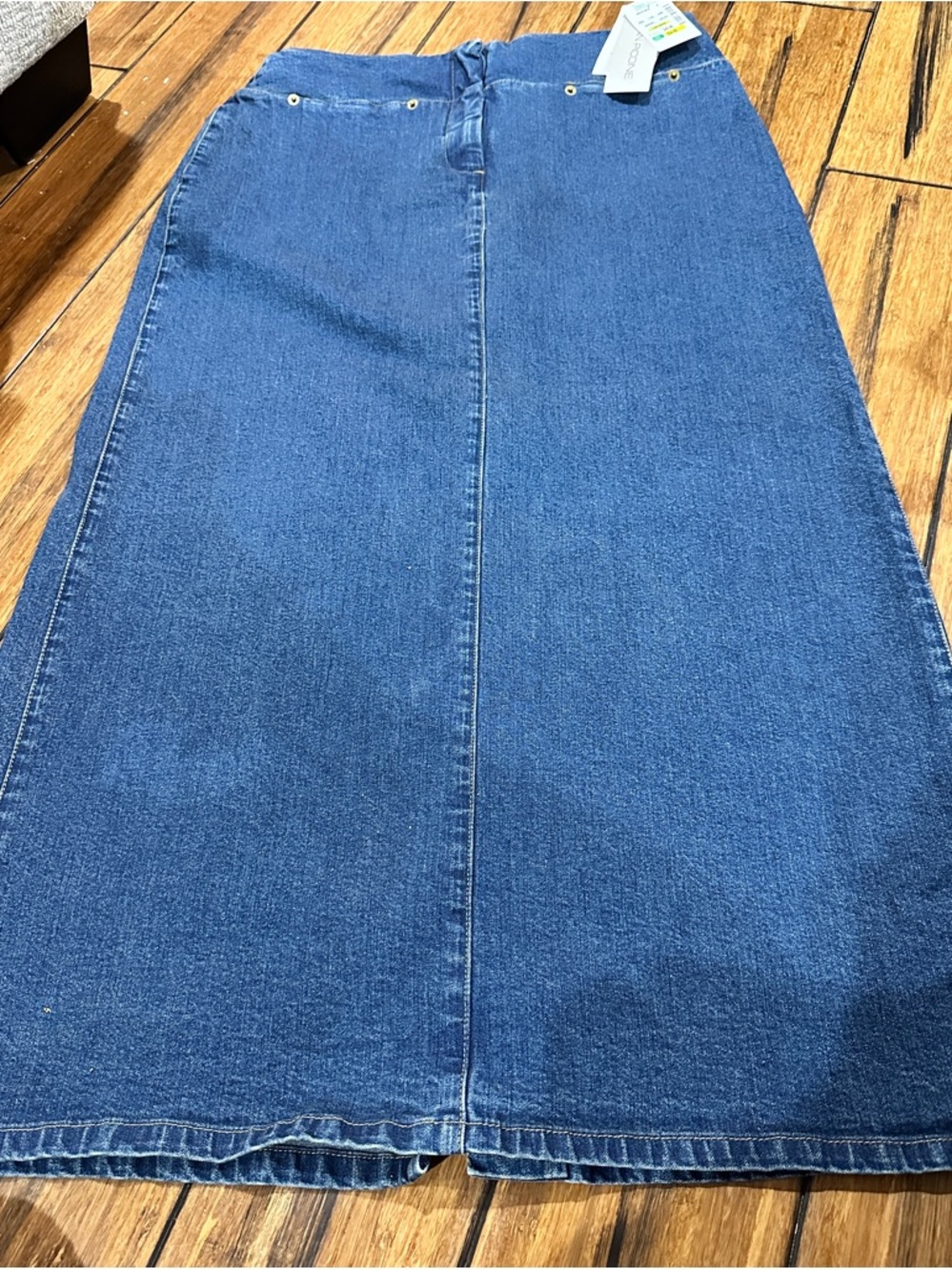 Dead Stock Evan Picone Blue Jean Skirt NWT Size 8